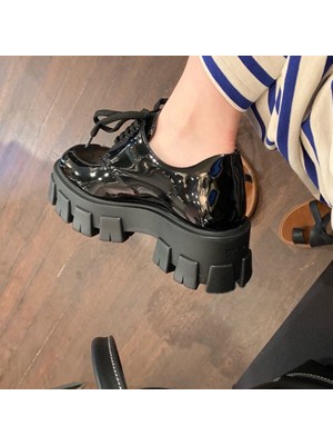 Perry Ella Ingiliz Stili Platform Yüksek Topuklu Kadın Deri Ayakkabı 35 (Yurt Dışından)