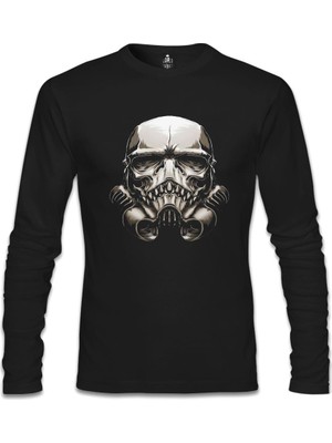 Llord T-Shirt Llordd T-Shirt Star Wars - Trooper Siyah Erkek SweaT-Shirt