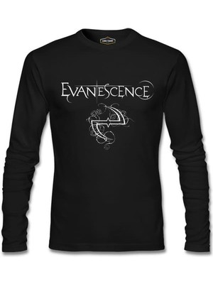 Llord T-Shirt Llordd T-Shirt Evanescence Logo Iı Siyah Erkek SweaT-Shirt