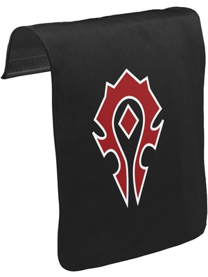 Lord T-Shirt T-Shirt T-Shirt World Warcraft - Logo Unisex Siyah Tak-Çıkar Postacı Çanta Kapağı CK-267