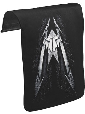 Lord T-Shirt T-Shirt T-Shirt Metallica Logo Unisex Siyah Tak-Çıkar Postacı Çanta Kapağı CK-324