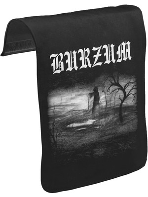 Lord T-Shirt T-Shirt T-Shirt Burzum - 1992 Unisex Siyah Tak-Çıkar Postacı Çanta Kapağı CK-650