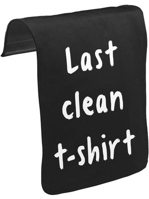Lord T-Shirt T-Shirt T-Shirt Last Clean Tshirt Unisex Siyah Tak-Çıkar Postacı Çanta Kapağı CK-670