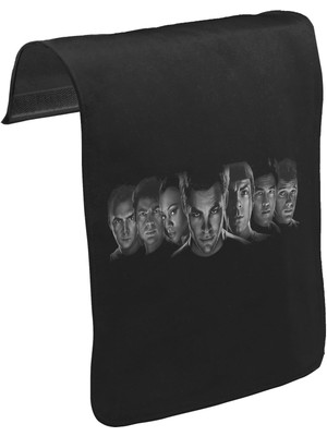 Lord T-Shirt T-Shirt T-Shirt Star Trek Unisex Siyah Tak-Çıkar Postacı Çanta Kapağı CK-638