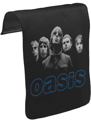 Lord T-Shirt T-Shirt T-Shirt Oasis Unisex Siyah Tak-Çıkar Postacı Çanta Kapağı CK-465