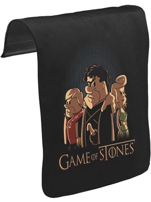 Lord T-Shirt T-Shirt T-Shirt Game Of Stones Unisex Siyah Tak-Çıkar Postacı Çanta Kapağı CK-433