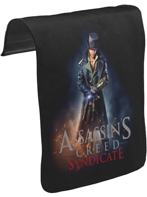 Lord T-Shirt T-Shirt T-Shirt Assassin's Creed - Syndicate Unisex Siyah Tak-Çıkar Postacı Çanta Kapağı CK-700