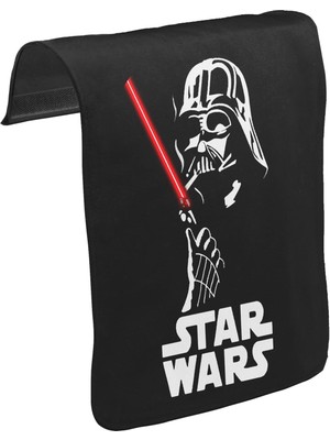 Lord T-Shirt T-Shirt T-Shirt Darth Vader Smoking Unisex Siyah Tak-Çıkar Postacı Çanta Kapağı CK-738