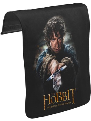 Lord T-Shirt T-Shirt T-Shirt Hobbit - The Battle Of Five Armies Unisex Siyah Tak-Çıkar Postacı Çanta Kapağı CK-483