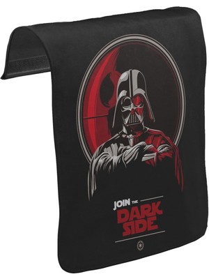 Lord T-Shirt T-Shirt T-Shirt Star Wars - Join The Dark Side Unisex Siyah Tak-Çıkar Postacı Çanta Kapağı CK-723