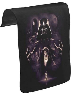 Lord T-Shirt T-Shirt T-Shirt Star Wars - Darth Vader Iı Unisex Siyah Tak-Çıkar Postacı Çanta Kapağı CK-675