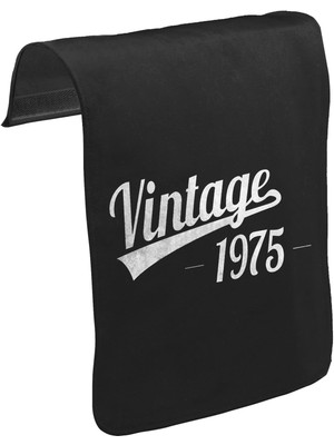 Lord T-Shirt T-Shirt T-Shirt Vintage 1975 Unisex Siyah Tak-Çıkar Postacı Çanta Kapağı CK-970