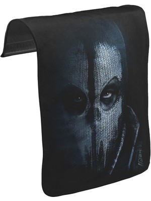 Lord T-Shirt T-Shirt T-Shirt Call Of Duty - Ghosts Mask Unisex Siyah Tak-Çıkar Postacı Çanta Kapağı CK-823