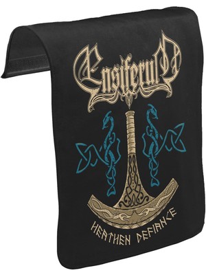 Lord T-Shirt T-Shirt T-Shirt Ensiferum - Heathen Horde Unisex Siyah Tak-Çıkar Postacı Çanta Kapağı CK-985