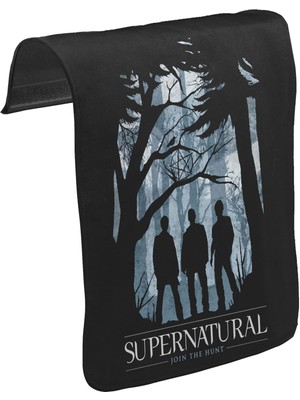 Lord T-Shirt T-Shirt T-Shirt Supernatural - Join The Hunt Iı Unisex Siyah Tak-Çıkar Postacı Çanta Kapağı CK-524