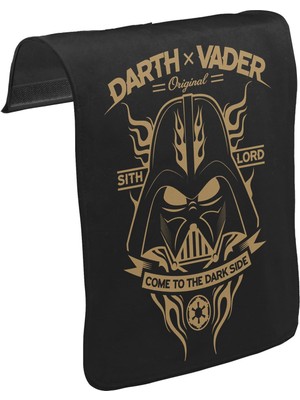 Lord T-Shirt T-Shirt T-Shirt Darth Vader Unisex Siyah Tak-Çıkar Postacı Çanta Kapağı Ck-19