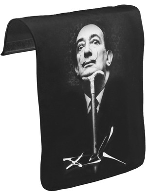 Lord T-Shirt T-Shirt T-Shirt Salvador Dali Unisex Siyah Tak-Çıkar Postacı Çanta Kapağı CK-504