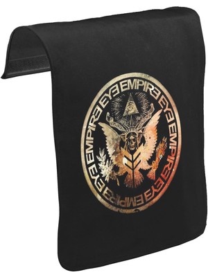Lord T-Shirt T-Shirt T-Shirt Eye Empire Unisex Siyah Tak-Çıkar Postacı Çanta Kapağı CK-1001