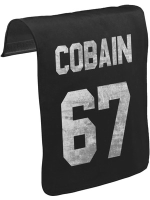 Lord T-Shirt T-Shirt T-Shirt Kurt Cobain - 67 Unisex Siyah Tak-Çıkar Postacı Çanta Kapağı CK-1091