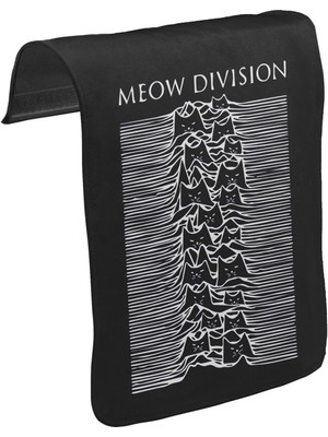 Lord T-Shirt T-Shirt T-Shirt Meow Division Unisex Siyah Tak-Çıkar Postacı Çanta Kapağı CK-1058