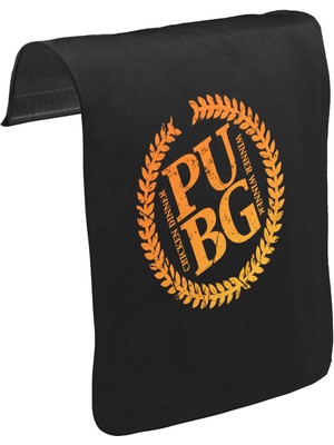 Lord T-Shirt T-Shirt T-Shirt Pubg - Chicken Dinner Unisex Siyah Tak-Çıkar Postacı Çanta Kapağı CK-1363