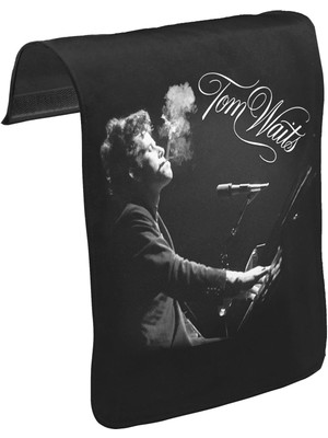 Lord T-Shirt T-Shirt T-Shirt Tom Waits - Phone Call Unisex Siyah Tak-Çıkar Postacı Çanta Kapağı CK-1376