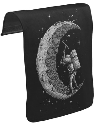 Lord T-Shirt T-Shirt T-Shirt Space - Construction Unisex Siyah Tak-Çıkar Postacı Çanta Kapağı CK-1391