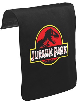 Lord T-Shirt T-Shirt T-Shirt Jurassic Park - Shadow Unisex Siyah Tak-Çıkar Postacı Çanta Kapağı CK-1438
