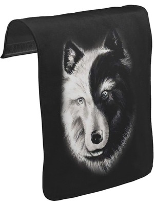 Lord T-Shirt T-Shirt T-Shirt Kurt - Yin Yang Unisex Siyah Tak-Çıkar Postacı Çanta Kapağı CK-1432