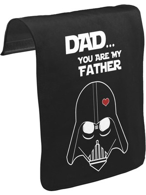 Lord T-Shirt T-Shirt T-Shirt Star Wars - You Are My Father Unisex Siyah Tak-Çıkar Postacı Çanta Kapağı CK-1511