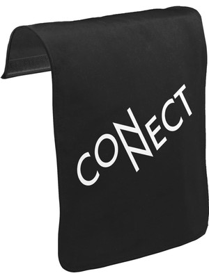 Lord T-Shirt T-Shirt T-Shirt Connect With N Unisex Siyah Tak-Çıkar Postacı Çanta Kapağı CK-1709