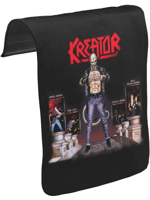 Lord T-Shirt T-Shirt T-Shirt Kreator - Terrible Certainty Unisex Siyah Tak-Çıkar Postacı Çanta Kapağı CK-181