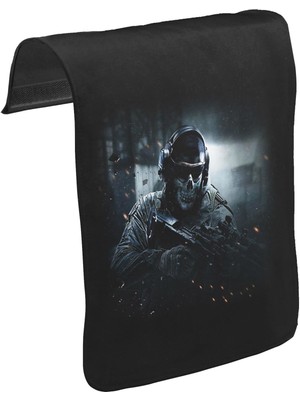 Lord T-Shirt T-Shirt T-Shirt Call Of Duty - Cod Ghosts Unisex Siyah Tak-Çıkar Postacı Çanta Kapağı CK-231