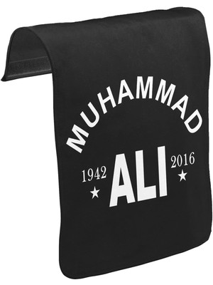 Lord T-Shirt T-Shirt T-Shirt Muhammad Ali - 1942 Unisex Siyah Tak-Çıkar Postacı Çanta Kapağı CK-1268