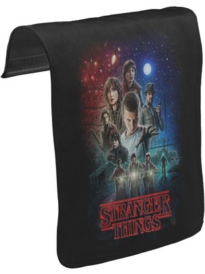 Lord T-Shirt T-Shirt T-Shirt Stranger Things - Moonlight Unisex Siyah Tak-Çıkar Postacı Çanta Kapağı CK-1284