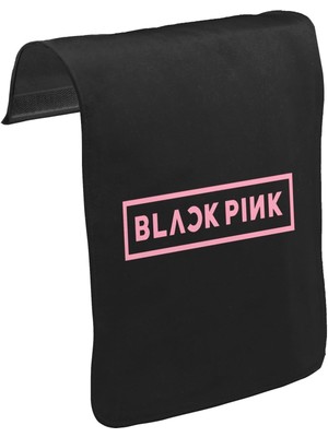 Lord T-Shirt T-Shirt T-Shirt Black Pink - Logo Unisex Siyah Tak-Çıkar Postacı Çanta Kapağı CK-1151