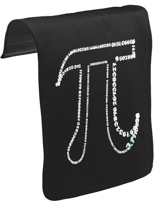 Lord T-Shirt T-Shirt T-Shirt Matematik - Pi Xıv Unisex Siyah Tak-Çıkar Postacı Çanta Kapağı CK-1311