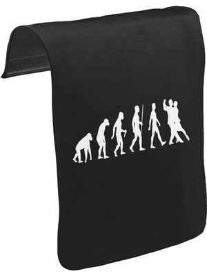 Lord T-Shirt T-Shirt T-Shirt Dance Evoloution Unisex Siyah Tak-Çıkar Postacı Çanta Kapağı CK-1741