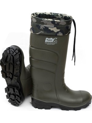 Polly Boot Vega O4 Çelik Burunsuz Kamuflaj Boğaz