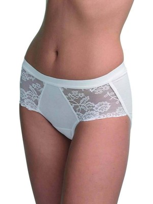Private Dantelli Beyaz Slip 1311