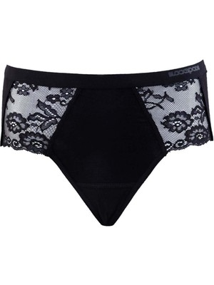 Private Dantelli Siyah Slip 1311