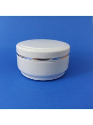 Demet Home Lüx Şeritli 50 ml Ölçü 100 Adet Boş Krem Kozmetik Kutusu