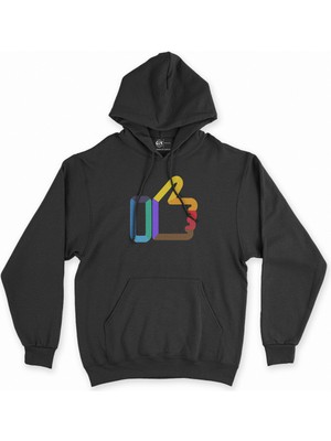 Cix Cix Okey Siyah Kapşonlu Sweatshirt Hoodie
