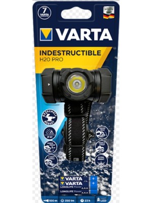 Varta 17732 H20 Pro Kafa Feneri + Aaa Ince Alkalın Pil Ayds