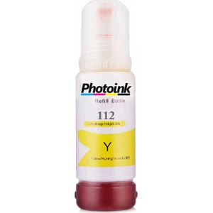 Epson 112 Ecotank Photoınk Sarı Mürekkep L6580 L15180 L6570 M15140 L6550 L6490 L6460 L15160 L15150 L11160
