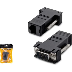 HDX1034(4292) Adaptör Çevirici VGA To Lan