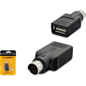 HDX5024(4133) Adaptör Çevirici USB To Ps/2 F/m