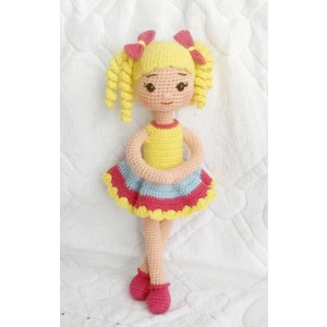 Toys City Sarı Şeker Kız Organik Oyuncak