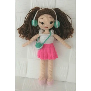 Toys City Fusya Albeni Bebek Organik Oyuncak