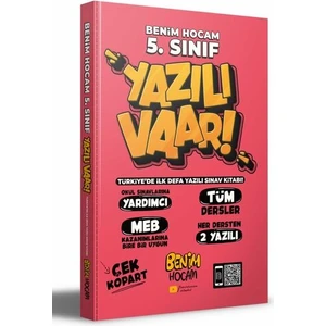 Benim Hocam Yayınları 5. Sınıf Yazılı Var